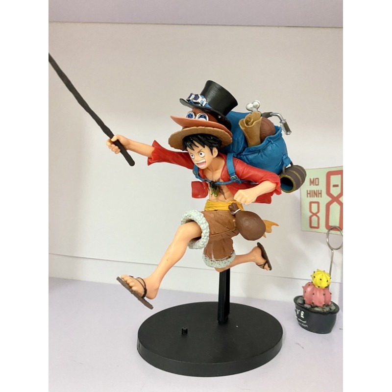 Shop Bán Bộ Mô Hình Figure  LuffyAceSabo Attack Styling  One Piece Giá