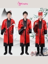 Đồ Pháp Sư Đạo Sĩ Hình Âm Dương - Màu Đỏ