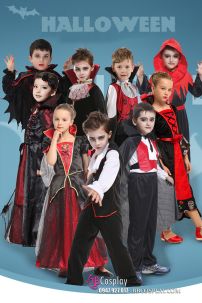 Trang Phục Quỷ Monk Red Cho Bé