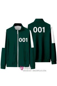 Trang Phục Ông Già 001 Squid Game - Trò Chơi Con Mực - Xanh Đậm