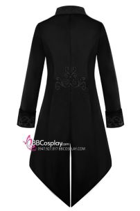 Vest Tuxedo Nhung Đen 16-18Th Century Quý Tộc Pháp