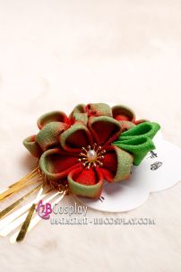 Kanzashi Kẹp Tóc Nhật Bản  - Màu Xanh Dương