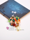 Kanzashi Kẹp Tóc Nhật Bản  - Màu Xanh Dương
