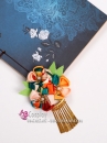Kanzashi Kẹp Tóc Nhật Bản  - Màu Xanh Dương