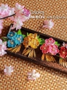 Kanzashi Kẹp Tóc Nhật Bản  - Màu Xanh Dương