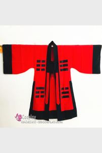 Trang Phục Đạo Sĩ 1 Lớp Hình Âm Dương - Màu Đen