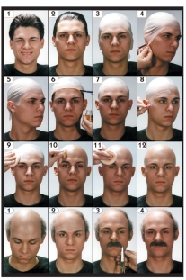 Dụng Cụ Hoá Trang ĐẦU TRỌC - Bald Cap Da Trọc Đầu