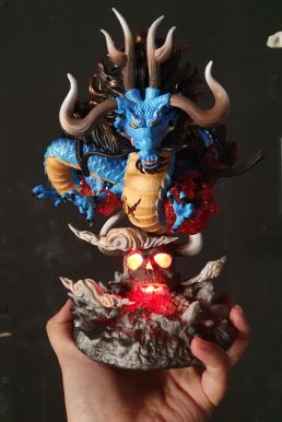 [Ảnh Thật] Mô Hình Figure Rồng Kaido - OnePiece (Có Đèn)