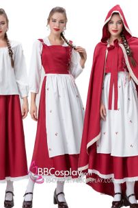 Đồ Nữ Nông Thôn Quàng Khăn Đỏ Choàng Siêu To