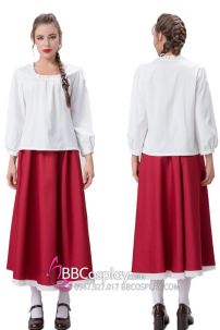 Đồ Nữ Nông Thôn Quàng Khăn Đỏ Choàng Siêu To