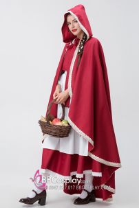 Đồ Nữ Nông Thôn Quàng Khăn Đỏ Choàng Siêu To