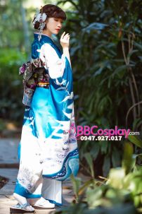 Kimono Xanh Kounotori