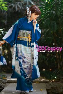 Kimono Xanh Kounotori