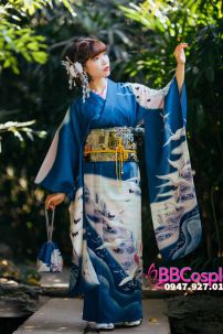 Kimono Xanh Kounotori