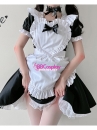 Đồ Nàng Hầu Maid Tạp Dề Trái Tim - Xanh Dương