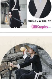 Trang Phục Cổ Trang Hiệp Khách Hành Đen