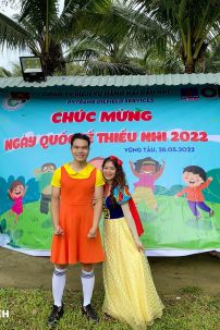 Trang Phục Búp Bê Khủng Lồ Younghee - Squid Game