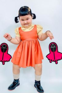 Trang Phục Búp Bê Khủng Lồ Younghee - Squid Game