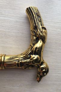 Gậy Quý Tộc Đầu Đầu Chó Màu Vàng