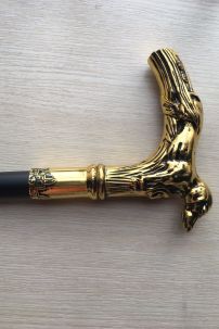 Gậy Quý Tộc Đầu Đầu Chó Màu Vàng