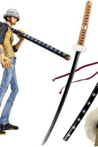 Kiếm Gỗ Kikoku Quỷ Kiếm Của Trafalgar Law - One Piece (Chó Đốm) Dài 1M