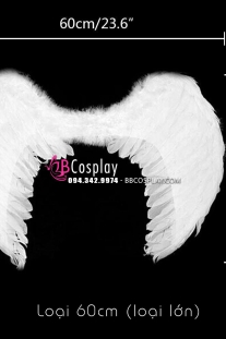 Cánh Thiên Thần Trắng Lông Ngỗng Cỡ Đại