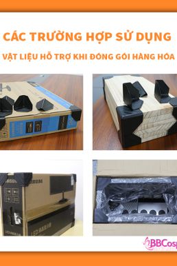 Góc Nhựa Tam Giác Bảo Vệ Thùng