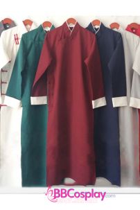 Trang Phục Bến Thượng Hải - Sườn Xám Nam - Màu Xanh Đen