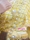 Đồ Thái Lan Áo Vàng Kim Sa- Váy Nâu