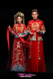 Hoa Ngực Tân Lang - Hoa Vải Cưới