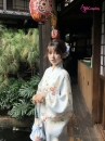 Yukata Xanh Sóng Biển Ngàn Hoa