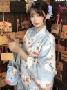 Yukata Xanh Sóng Biển Ngàn Hoa