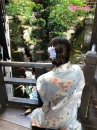 Yukata Xanh Sóng Biển Ngàn Hoa