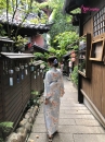 Yukata Xanh Sóng Biển Ngàn Hoa