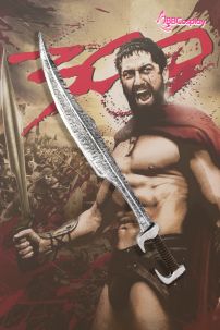 Kiếm PU King Leonidas Trong Spartan 300 - Chiến Binh 300