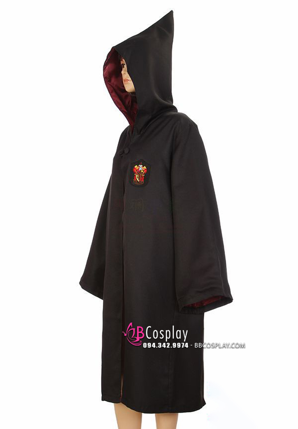Trọn Bộ Đồng Phục Trường Hogwarts Nhà Godric Gryffindor - Harry Potter - Màu Đỏ
