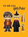 Trọn Bộ Đồng Phục 6 Món Trường Hogwarts - Phù Thuỷ Tập Sự