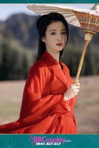 Trang Phục Cổ Trang Đỏ Hồng Y