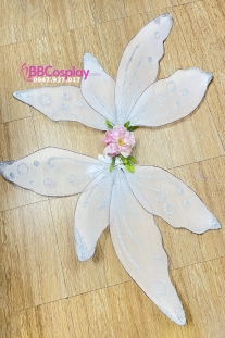 Cánh Tiên Lớn Màu Trắng 120cm
