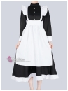 Đầm Maid Cho Nam - Đồ Hầu Gái Dáng Dài Màu Đen