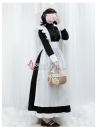 Đầm Maid Cho Nam - Đồ Hầu Gái Dáng Dài Màu Đen