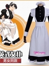 Đầm Maid Cho Nam - Đồ Hầu Gái Dáng Dài Màu Đen