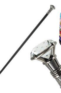 Gậy Quý Tộc Kim Cương Bạc 93Cm