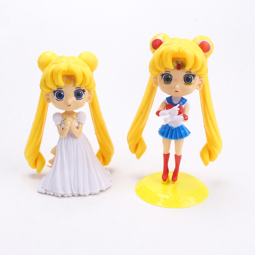 Mô Hình Trang Trí Bánh Kem Sailor Moon