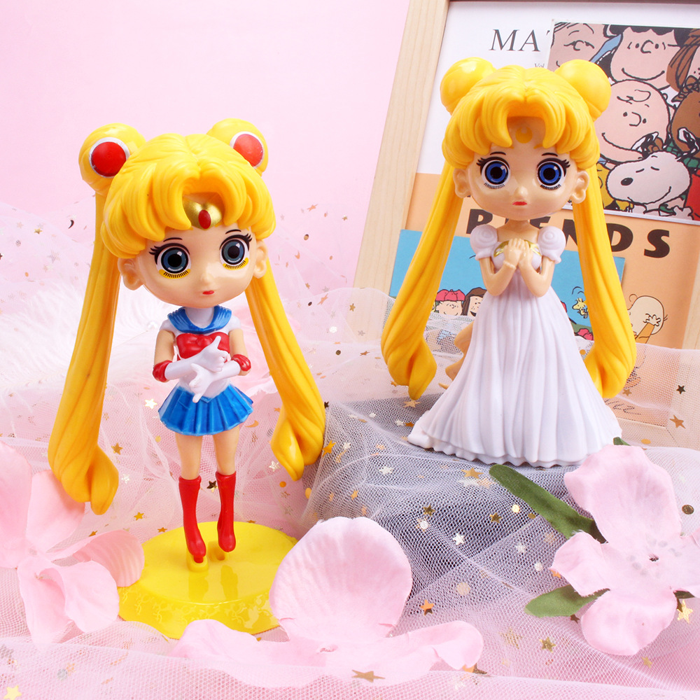 Mô Hình Trang Trí Bánh Kem Sailor Moon