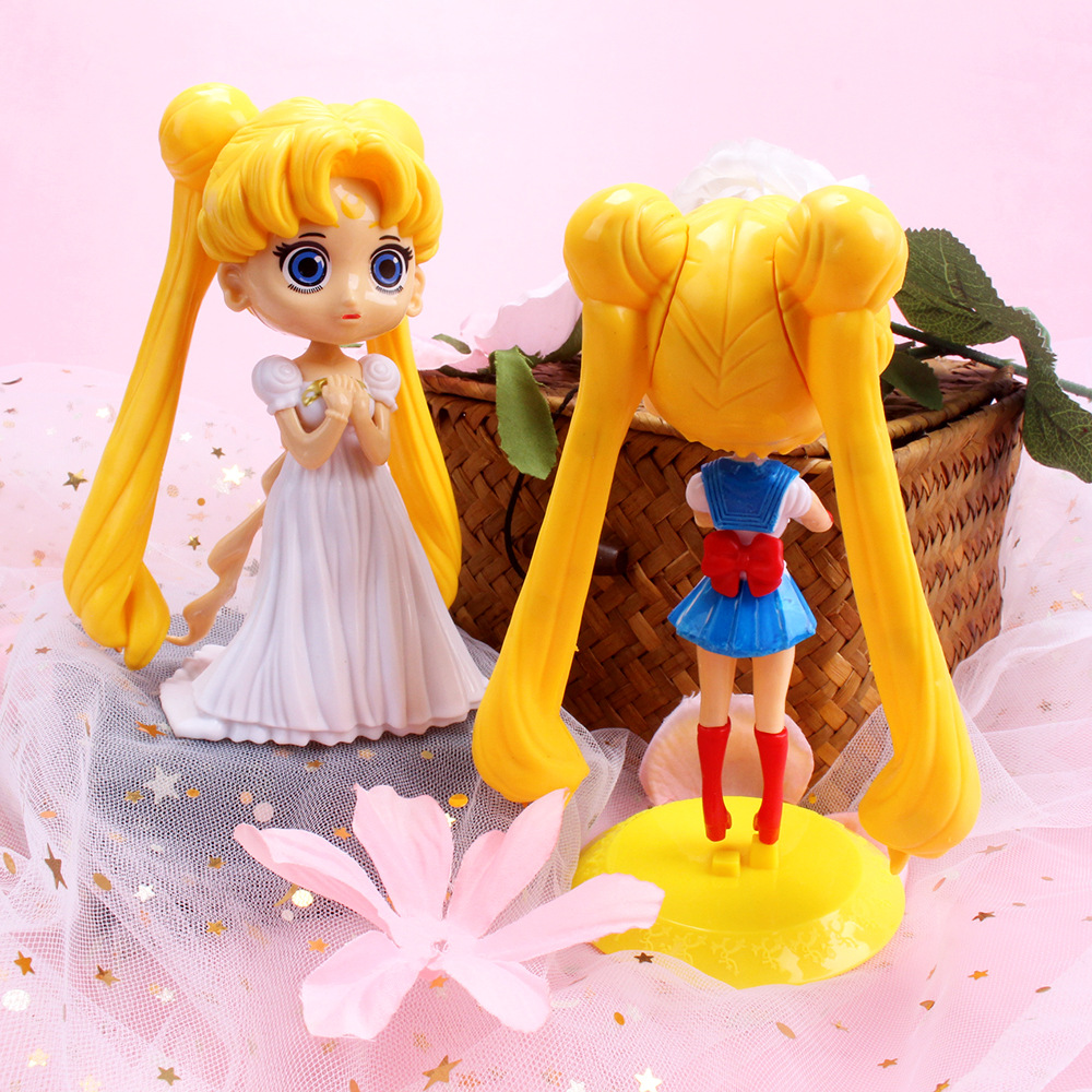 Mô Hình Trang Trí Bánh Kem Sailor Moon