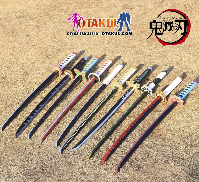 Kiếm Foam 1M Của Các Nhân Vật Trong Kimetsu No Yaiba