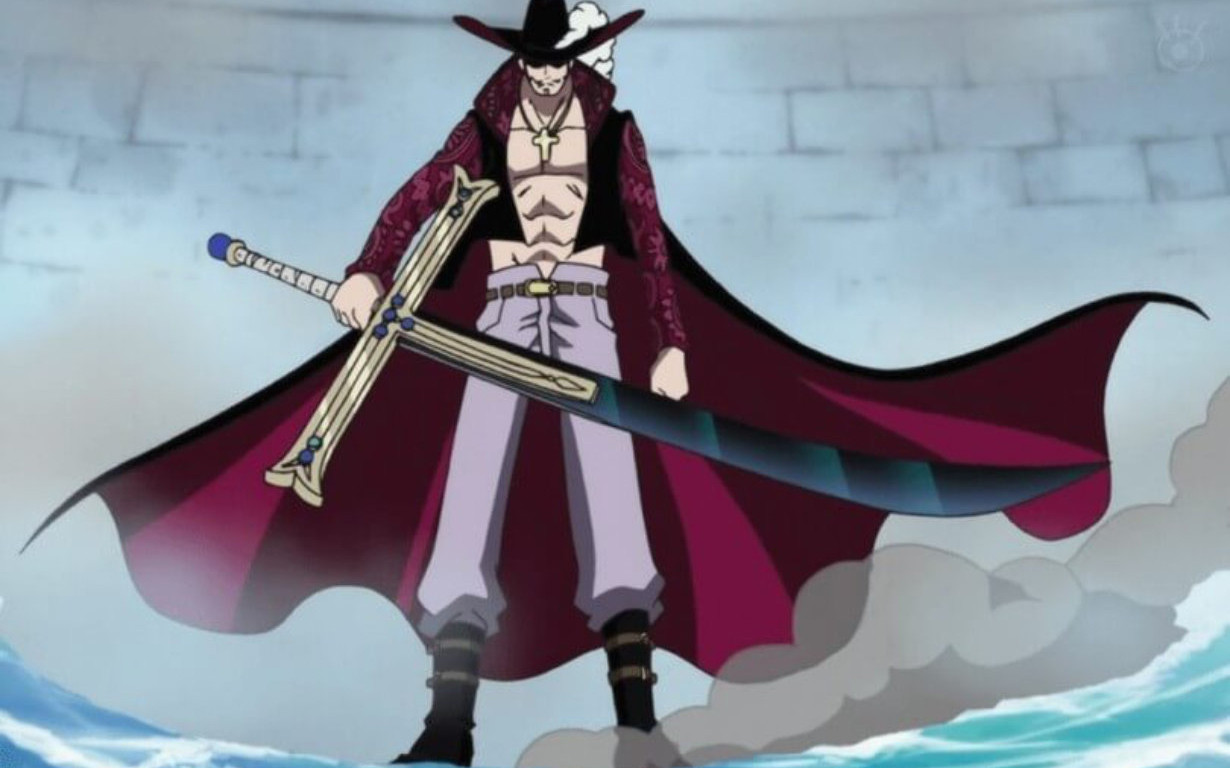 Móc Khóa Kiếm Kokoutou Yoru - Dracule Mihawh - One Piece