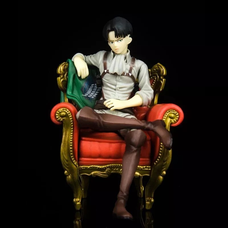 Mô Hình Figure Levi Ngồi Ghế Sofa - Attack On Titan