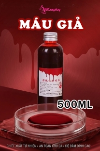 Máu Giả Hoá Trang Chai 500Ml Siêu To Khổng Lồ